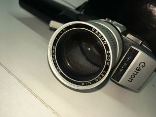 Vintage Canon Auto Zoom 518 8 Video Camera With Case 6