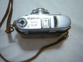 Voigtlander VITO CLR 35MM Film Camera 50MM 2.  8 Color Lanthar Lens,  Instructions 4