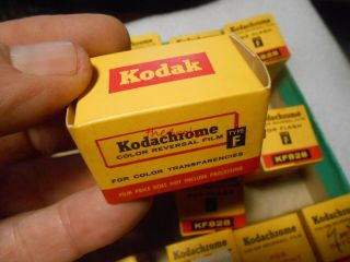 7 Rolls Kodak K828 Kodachrome For Flash Film in Boxes Expired 1959 4