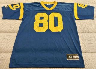 Vtg Isaac Bruce St.  Louis/los Angeles Rams Jersey Size Large/xl