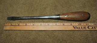 Vintage Irwin Perfect Handle Style Screwdriver Approx.  11 - 1/2 " Long