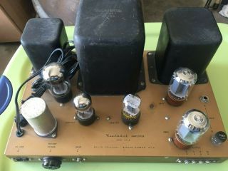 Heathkit W4am Mono Tube Amplifier