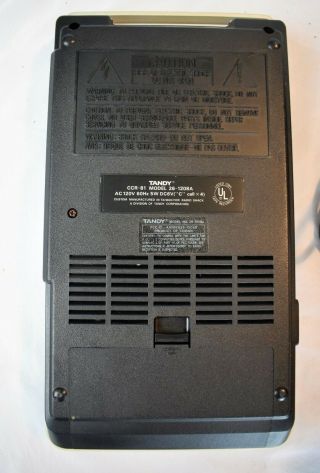Vtg Radio Shack/Tandy CCR - 81 Computer Cassette Tape Recorder 26 - 1208A - 3
