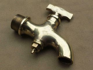 Vintage Brass / Bronze Tap Drain Tap Stationary Engine Tap Steam Engine Tap