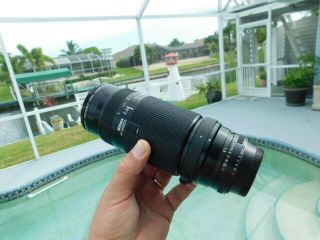 Nikon Af Nikkor 75 - 300mm Lens Promaster Spectrum 7 62mm Skylight 1a