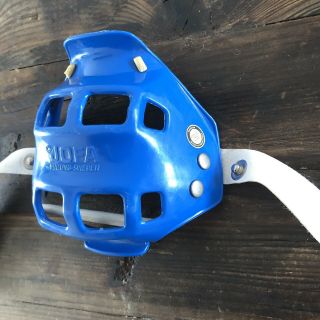 Jofa hockey helmet mouthguard blue vintage classic BMX 6