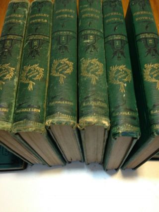 Waverly Novels By Sir Walter Scott,  Bart - 6 Books
