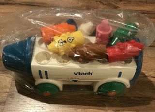 Vtech Vintage Pull N Play Color Express Crayons - Complete