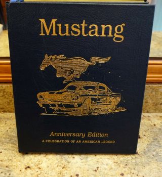 Mustang: Anniversary Edition Leather Ford - Hand Signed Limited Ed Carrol Shelby