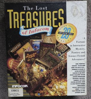 The Lost Treasures Of Infocom - Vintage Infocom Games For Amiga