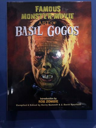 Famous Monster Movie Art Of Basil Gogos Signed Limited Slipcover Hc Edition