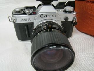 Vintage Canon Ae - 1 35mm Slr Camera 4723342 With Accessories As Pictured Excl.