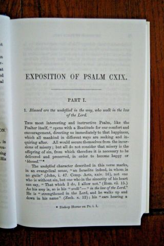 1995 CHARLES BRIDGES An Exposition of Psalm 119 - Puritan - Spurgeon Recommend 4
