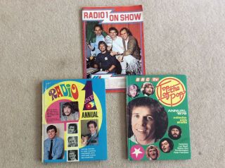 Radio One One/ Top Of The Pops Annual (vintage Pop Music Hardback) 1969 & 1979