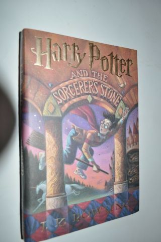 Harry Potter And The Sorcerer’s Stone Hardcover Book 1 J.  K.  Rowling 1st American
