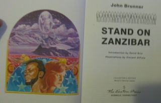 Stand On Zanzibar By John Brunner - - Easton Press - Collectors Edition - Hardcover