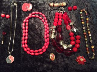 Selection Of Vintage Costume Jewellery