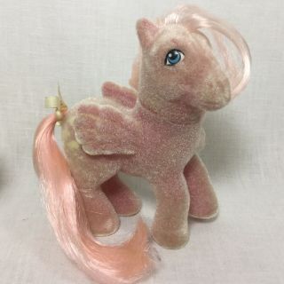 Vintage G1 My Little Pony Hippity Hop Pink Soft Pegasus 1985