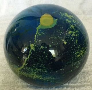 Vintage Very Large Mdina Glass Paperweight