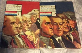 Vintage Golden Book History of the United States - 12 Volumes Pub.  1963 Complete 7