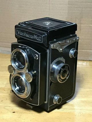 Vintage Yashica - Mat Twin Lens Reflex Camera