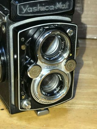 vintage yashica - mat twin lens reflex camera 6