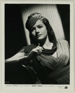 Vintage 1940 CGC Graded Hollywood Regency Glamour Photograph Margaret Lockwood 3