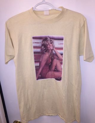 Vintage Farrah Fawcett T - Shirt/sz Med