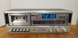 Vintage Soundesign 3850 - B Am/fm Radio Electronic Clock & Cassette Recorder