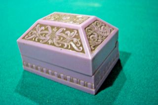 Vintage Celluloid Deco Style Wedding Set Ring Box
