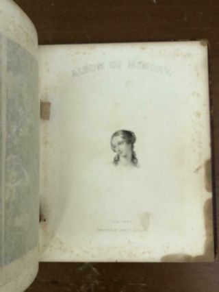 York City Handwritten Memory Album 1860s Civil War Soldiers Photos Drawing 3