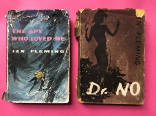 Dr No,  The Spy Who Loved Me,  Ian Fleming,  James Bond Vintage