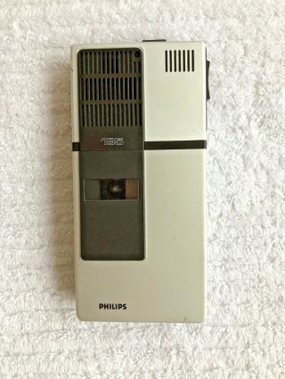 Vintage Philips Pocket Memo 0195/16 Lfh 0195 Mini Cassette Recorder Dictaphone