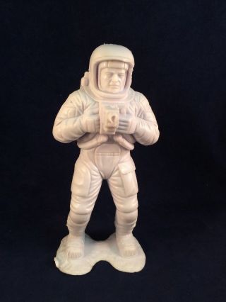 1970 Louis & Marx Plastic Astronaut Space Man Vintage Toy U.  S.  A.  With Camera