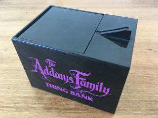 Vintage The Addams Family Thing Bank Mechanical Coin Bank
