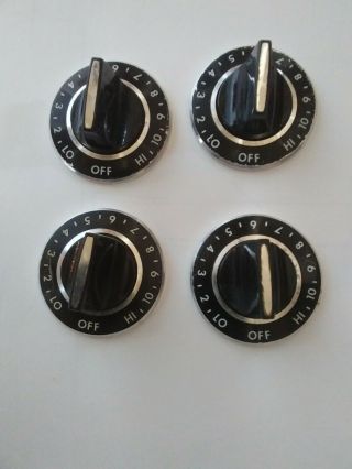 Jenn Air Control Knobs For Vintage Cooktops