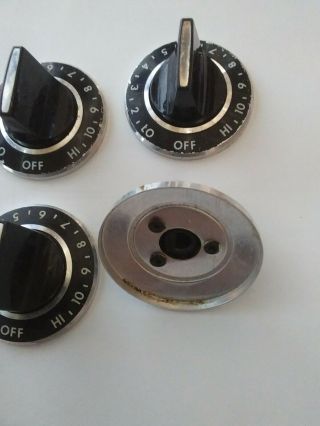 Jenn air control knobs for vintage cooktops 2