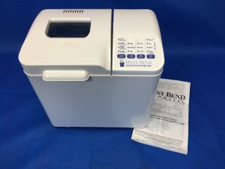 Vintage 1997 West Bend Automatic Bread And Dough Maker Model 41063 1.  5 Lbs