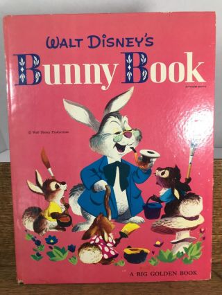 Vintage Big Golden Book Walt Disney 