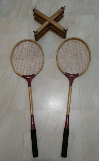 Vintage All - Pro Badminton Racket Set