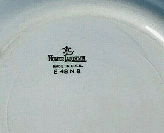 Homer Laughlin Vintage 1940 ' s China E48 N8 Bowls (4) Made in the USA 4