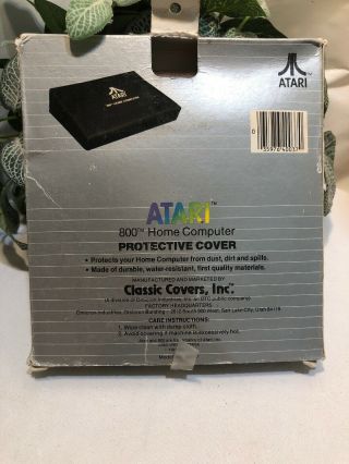 Atari 800 Home Computer Protective Cover,  Brown 3