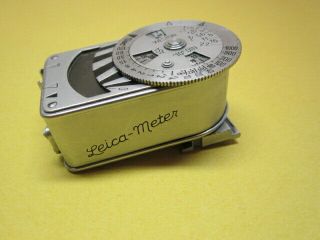 Leica Meter Light Meter Shoe Mt.  Rangefinder Camera Germany