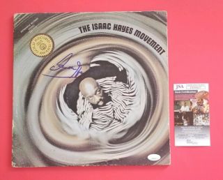 Issac Hayes Signed Old Vintage Lp Album Certified Authentic With Jsa Psa