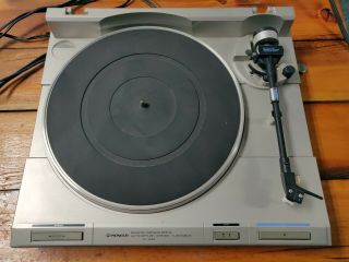 Pioneer Quartz Direct Drive Stereo Turntable Vintage Record Player Model Pl - S40