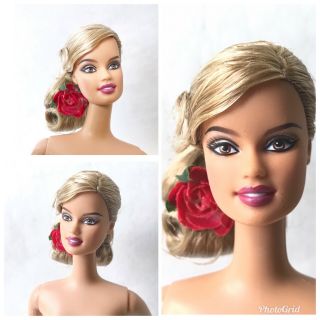 Vintage 1990’s Mattel Barbie Doll Blonde Hair Brown Eyes Ooak Play Euc