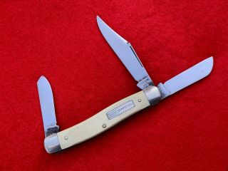 Vintage Sears Craftsman 4” Stockman Knife By Schrade Cutlery