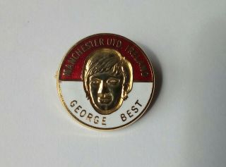Vintage George Best,  Manchester United/ Ireland Enamel Badge