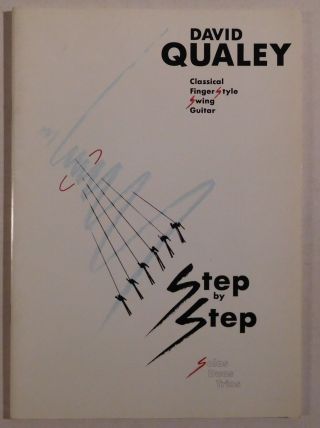 David Qualey Classical Finger Style Swing Guitar Step By Step Vintage Book