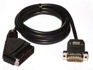 Rgb - Scart Cable For Apple Iigs